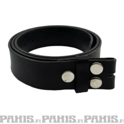 Bullet69 Milano - Soljeton nahkavyö 40mm, black