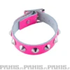 Bullet 69- Niittiranneke, 1 row conical, Fluorescent Patent Pink