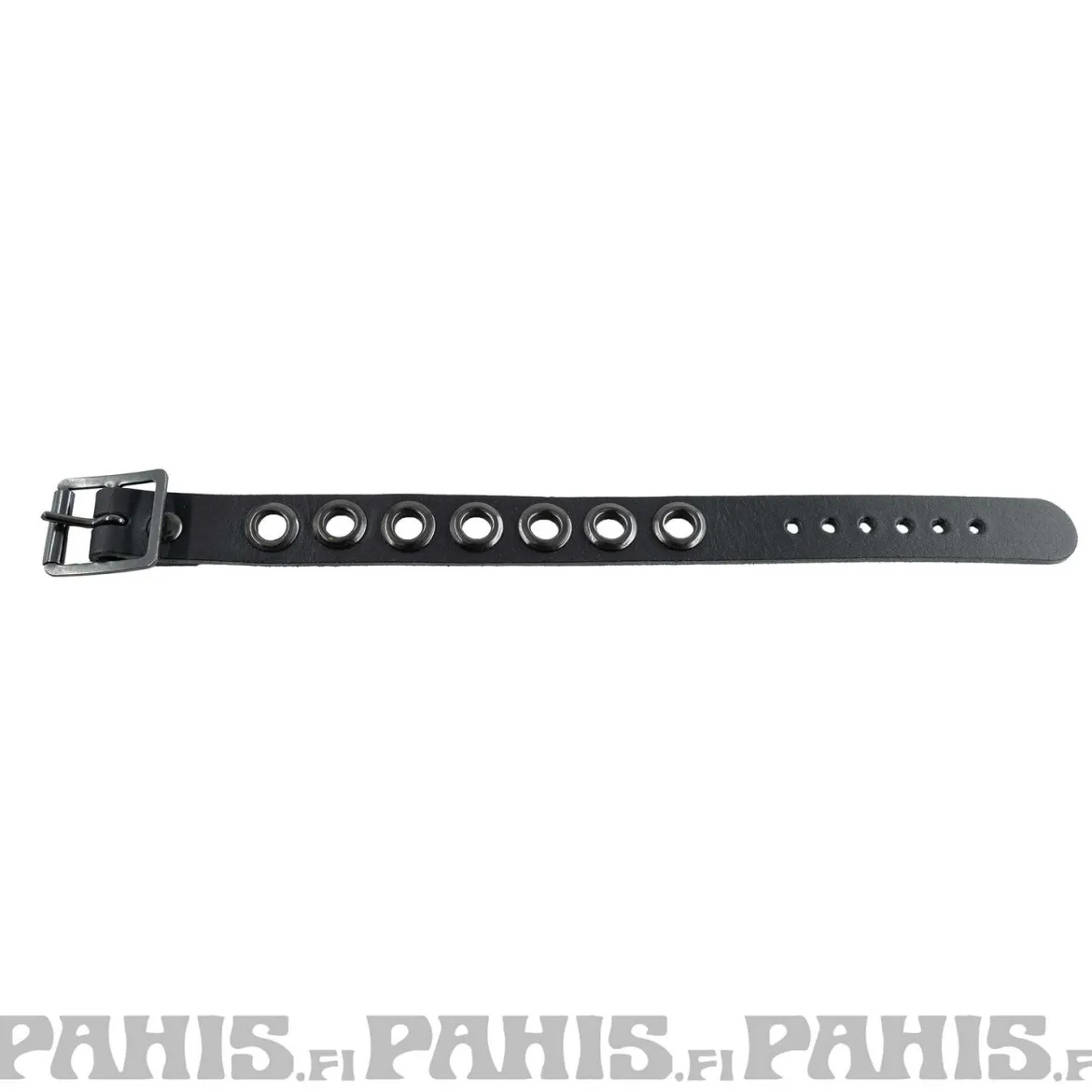 Bullet 69- Niittiranneke, 1 row eyelet, black