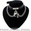 Bullet 691row chain and padlock - Choker