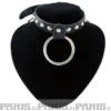 Bullet 69 1row conical & medium and large rings - Choker
