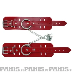 Bullet69 4 row with padlock red - Käsiraudat