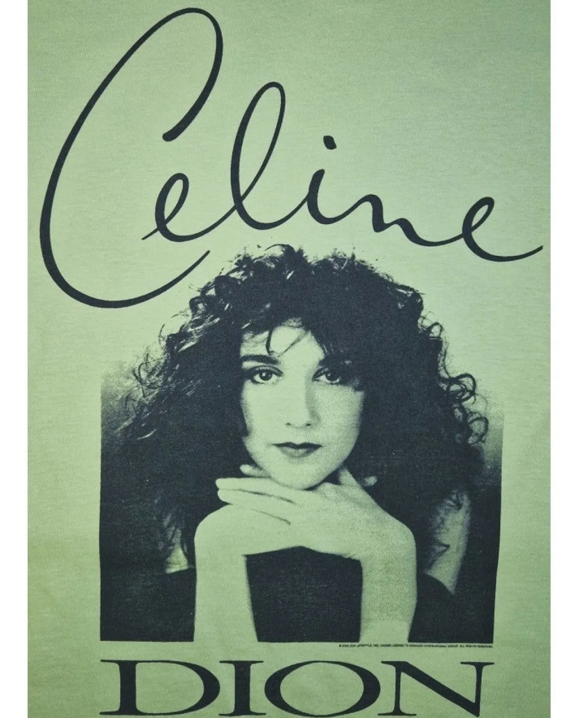 Celine Dion: Young Celine Posing - T-paita