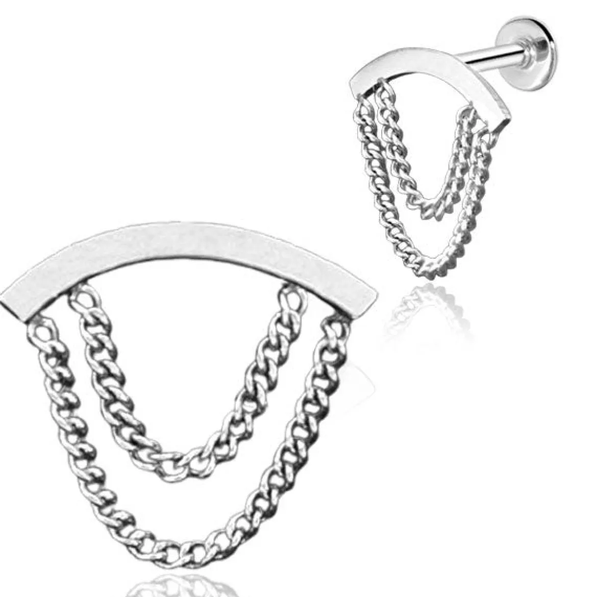 Chain arch - Lävistyskoru, labret
