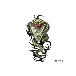 Cobra snake - pieni siirtotatuointi
