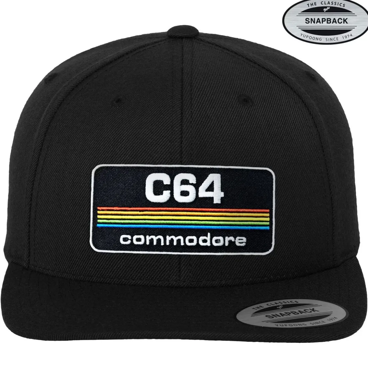 Commodore 64 Patch - Snapback Lippis, eri värejä