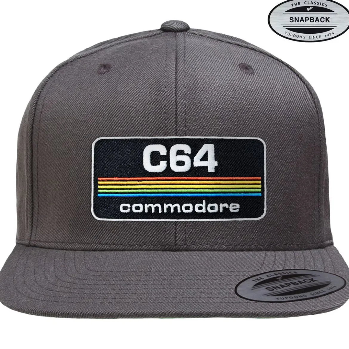 Commodore 64 Patch - Snapback Lippis, eri värejä