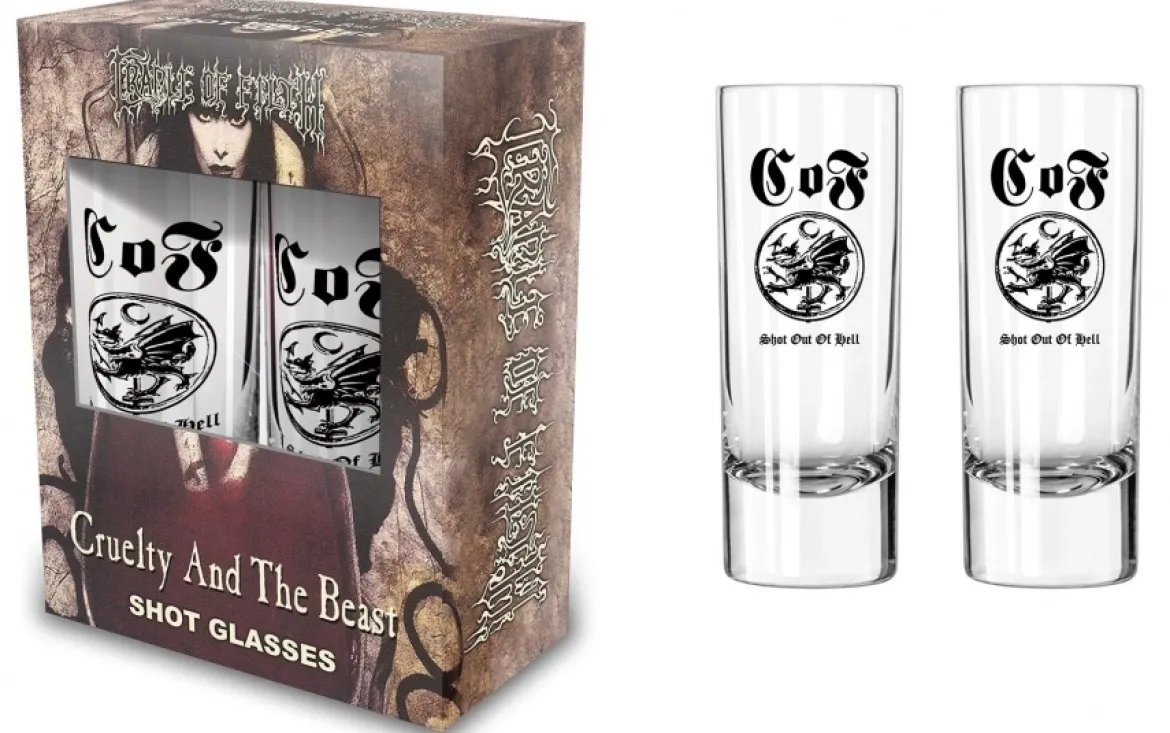 Cradle of Filth: Cruelty and the beast - Shottilasit 2kpl