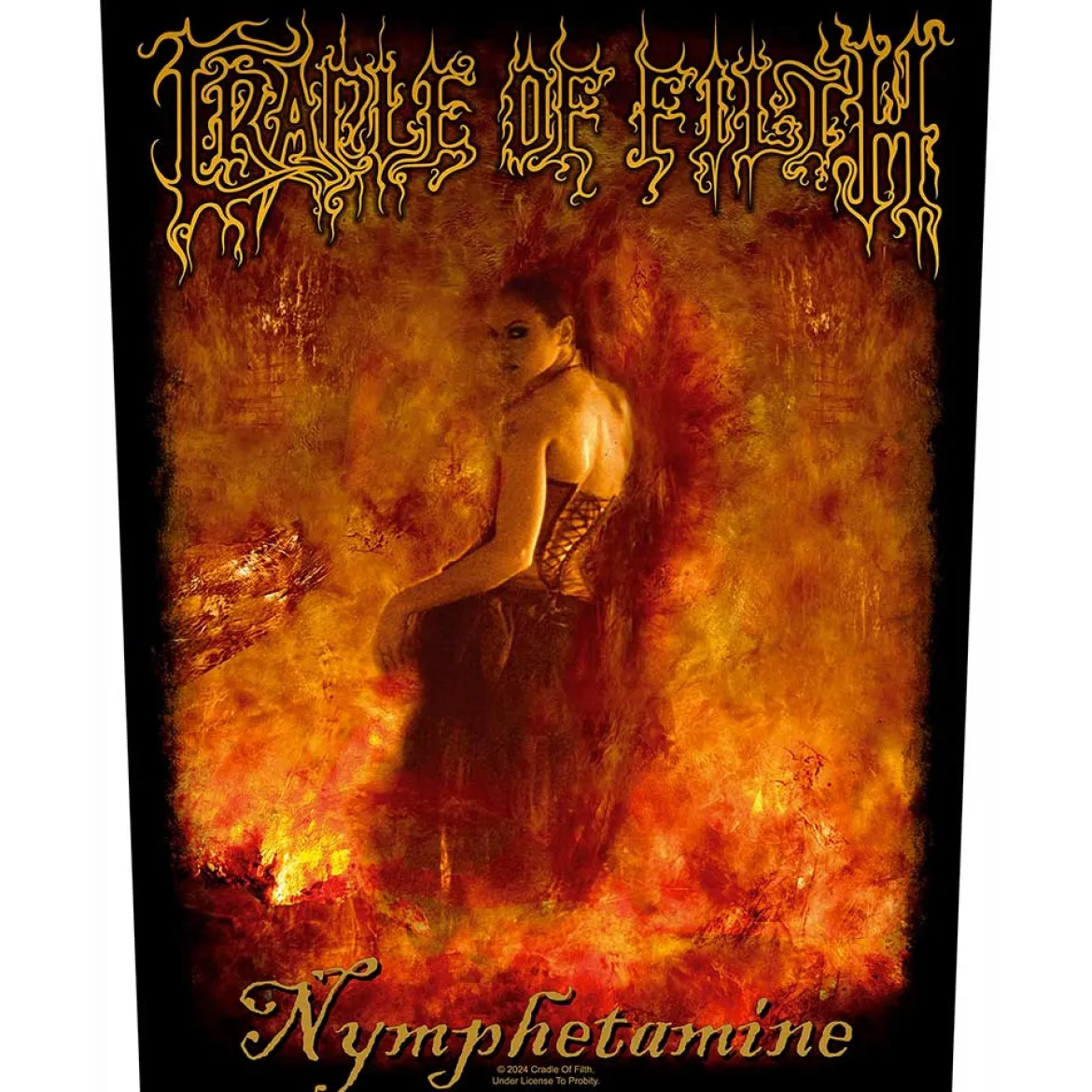 Cradle Of Filth Nymphetamine - Selkämerkki