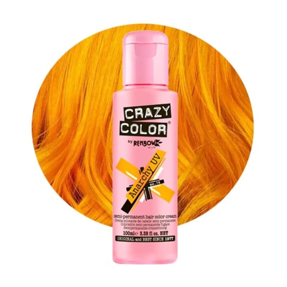 Crazy Color Anarchy - hiusväri, puolipysyvä NEON