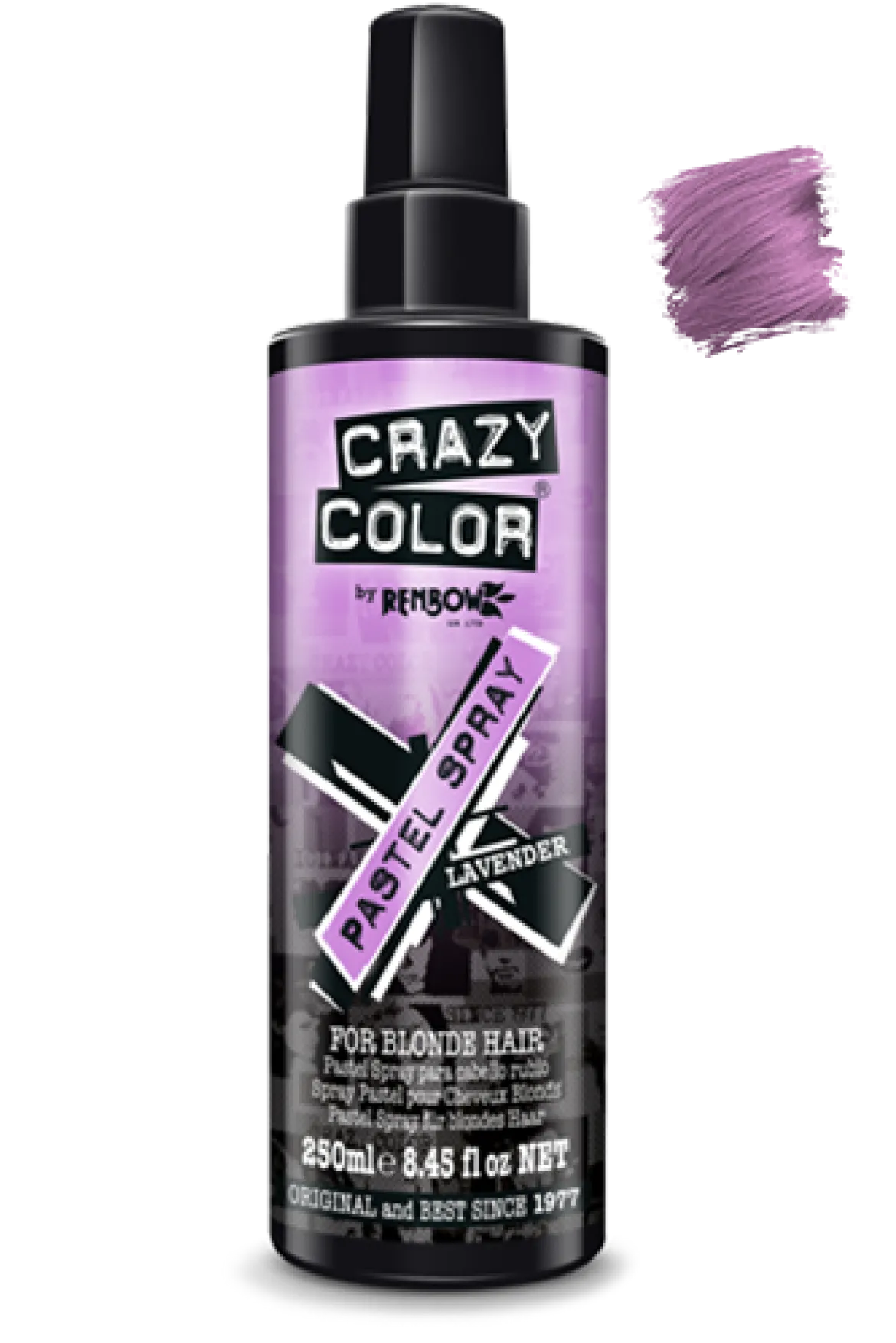 Crazy Color Pastel Spray Lavender - Värisuihke