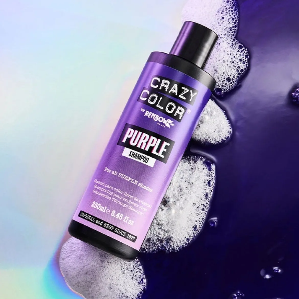 Crazy Color Purple Shampoo - Sävyttävä Shampoo