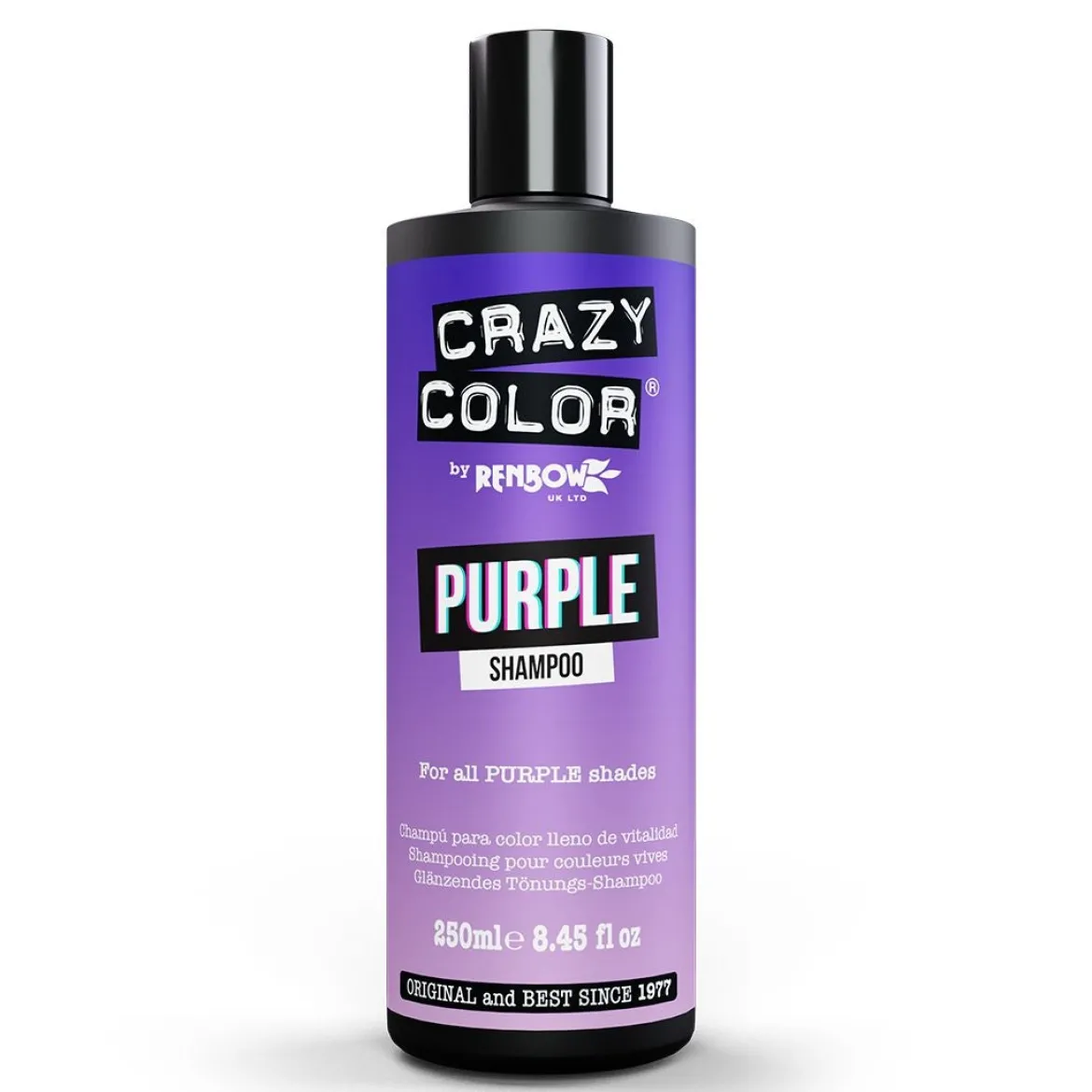 Crazy Color Purple Shampoo - Sävyttävä Shampoo