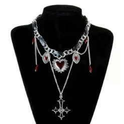 Crimson Heart - Choker