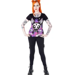 Cupcake Cult Bat Doll- T-paita