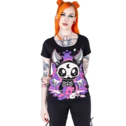 Cupcake Cult Bat Doll- T-paita