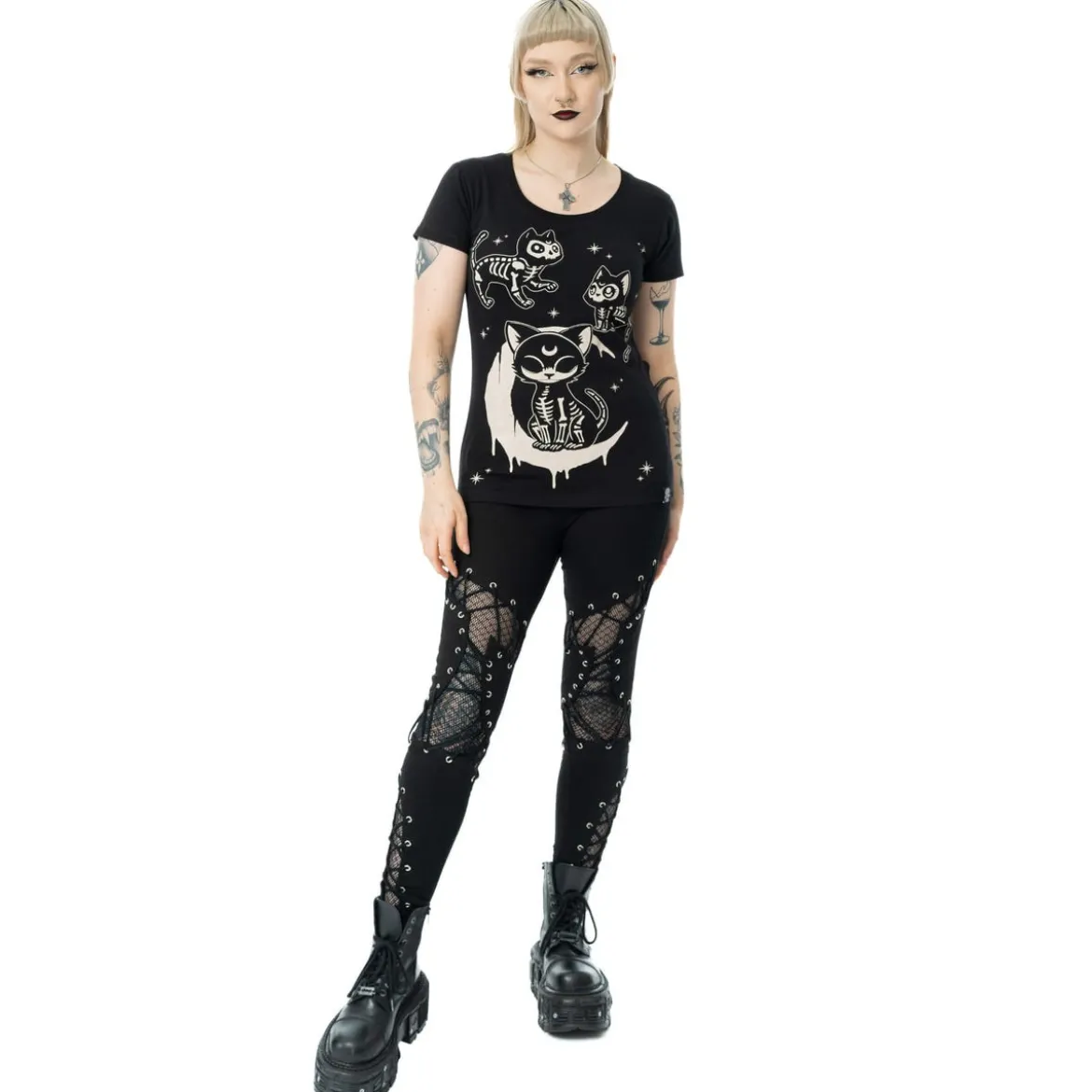 Cupcake Cult Moonlight - Lady fit T-paita