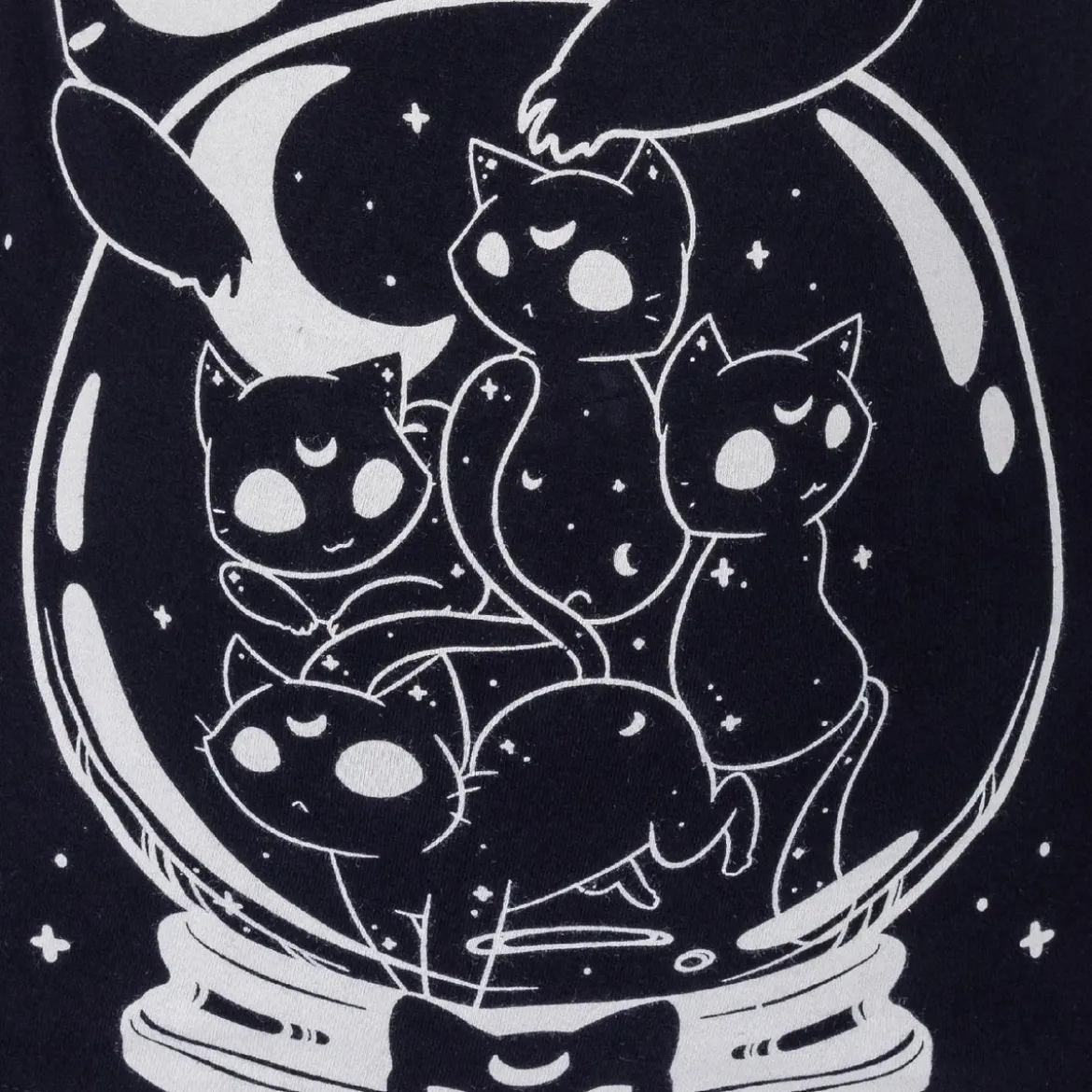 Cupcake Cult Psychic Kitty - Lady fit T-paita