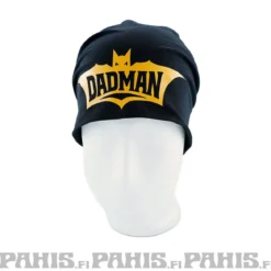 Dadman - Pitkä puuvillatrikoo pipo, keltainen logo