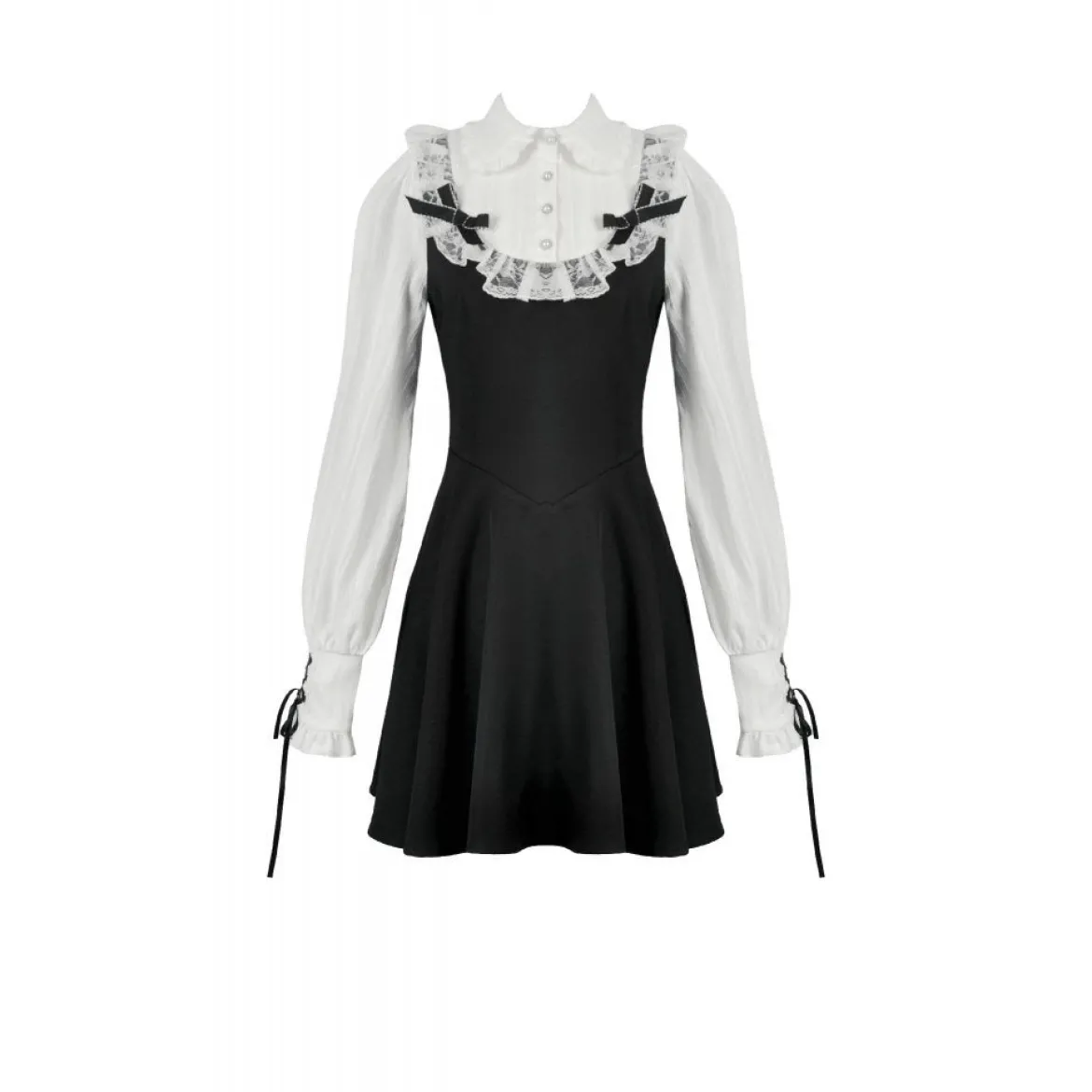 Dark In Love Dolly Lolita Ribbon - Mekko