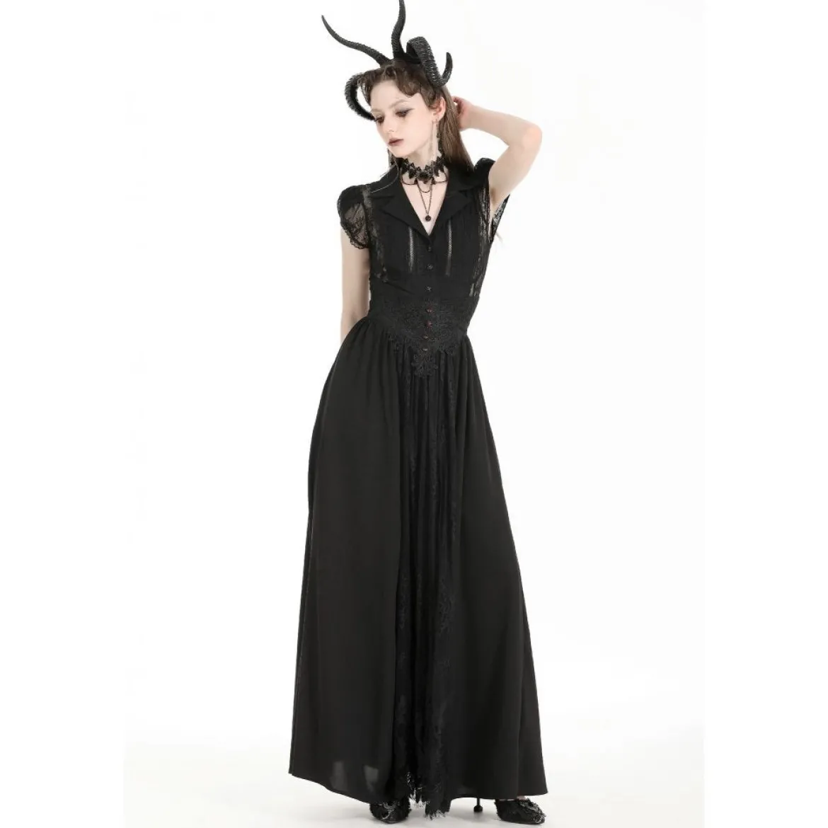 Dark in Love Gothic Heart - Maksihame