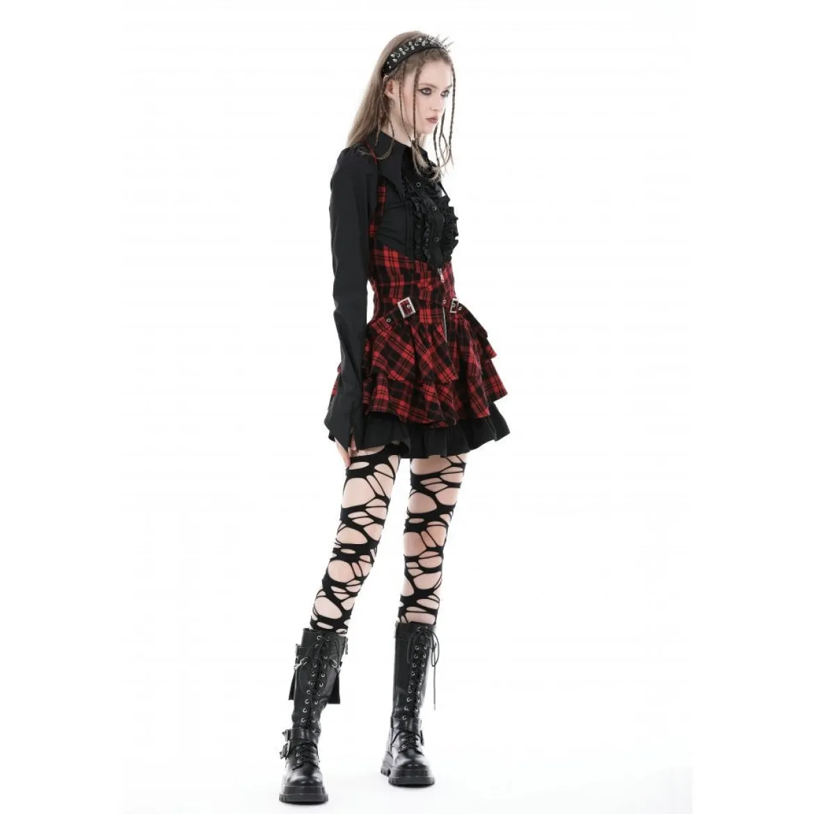 Dark In Love Gothic - Röyhelökauluspaita