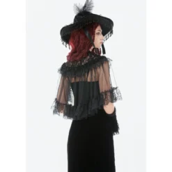 Dark In Love Lace Mesh Patchwork - Viitta