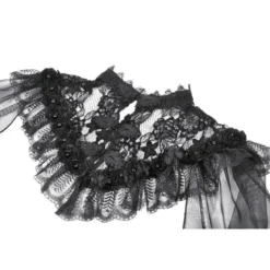 Dark In Love Lace Mesh Patchwork - Viitta