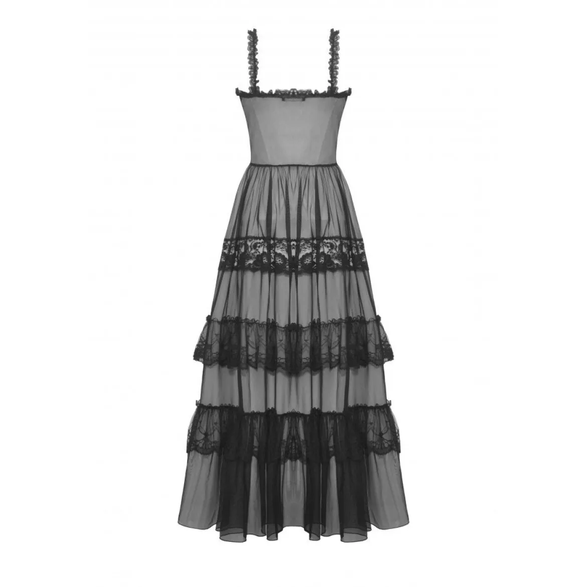 Dark in Love Layer Lace Mesh - Maksimekko