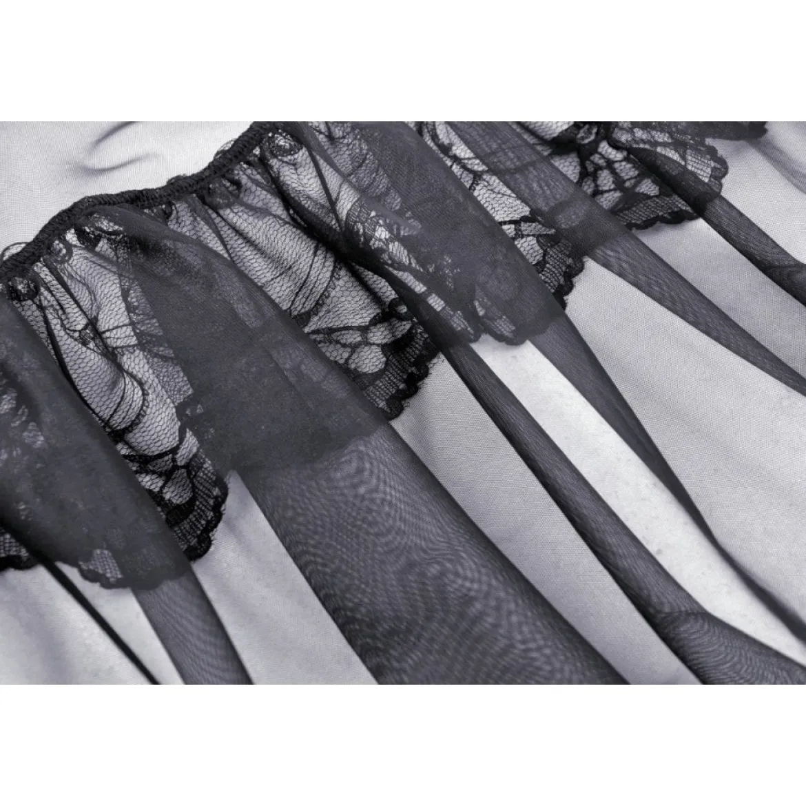 Dark in Love Layer Lace Mesh - Maksimekko