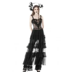 Dark in Love Layer Lace Mesh - Maksimekko