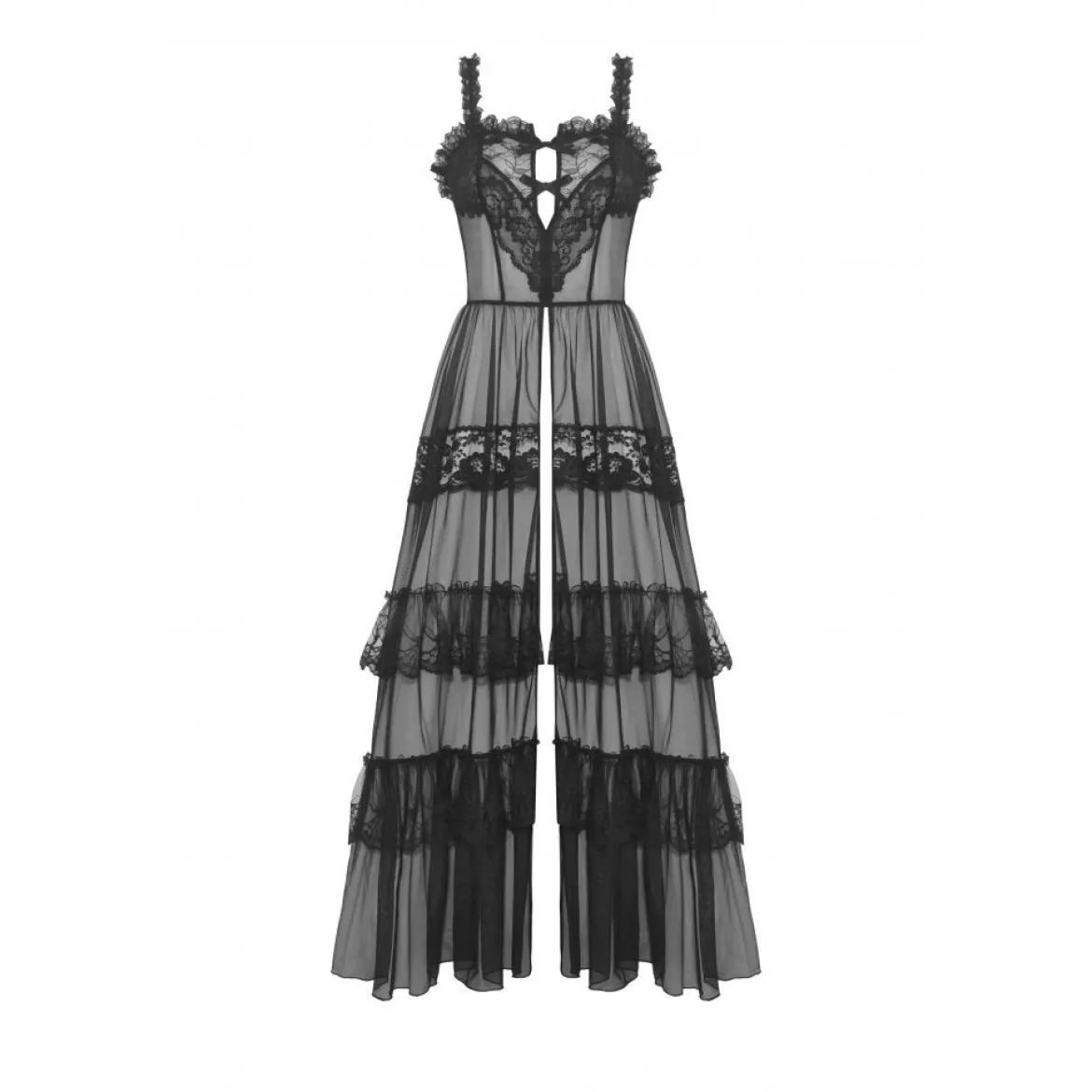 Dark in Love Layer Lace Mesh - Maksimekko