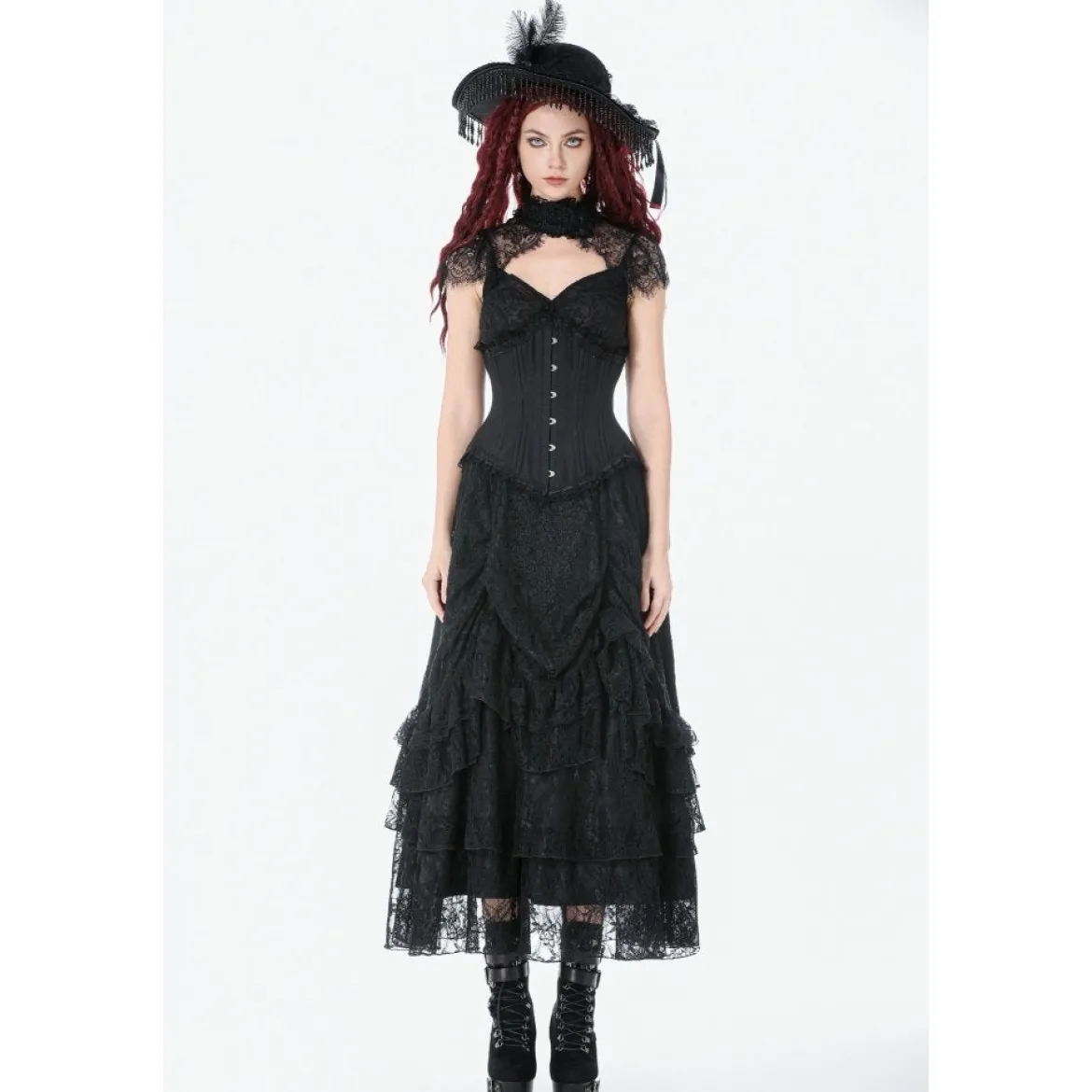 Dark In Love Metal Boned - Underbust korsetti