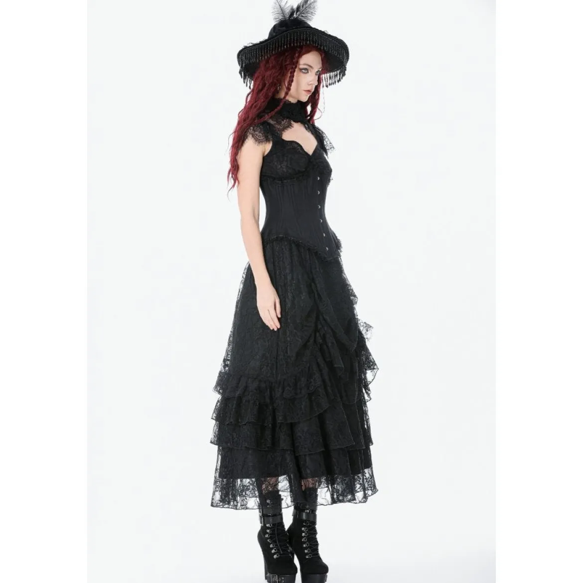 Dark In Love Metal Boned - Underbust korsetti