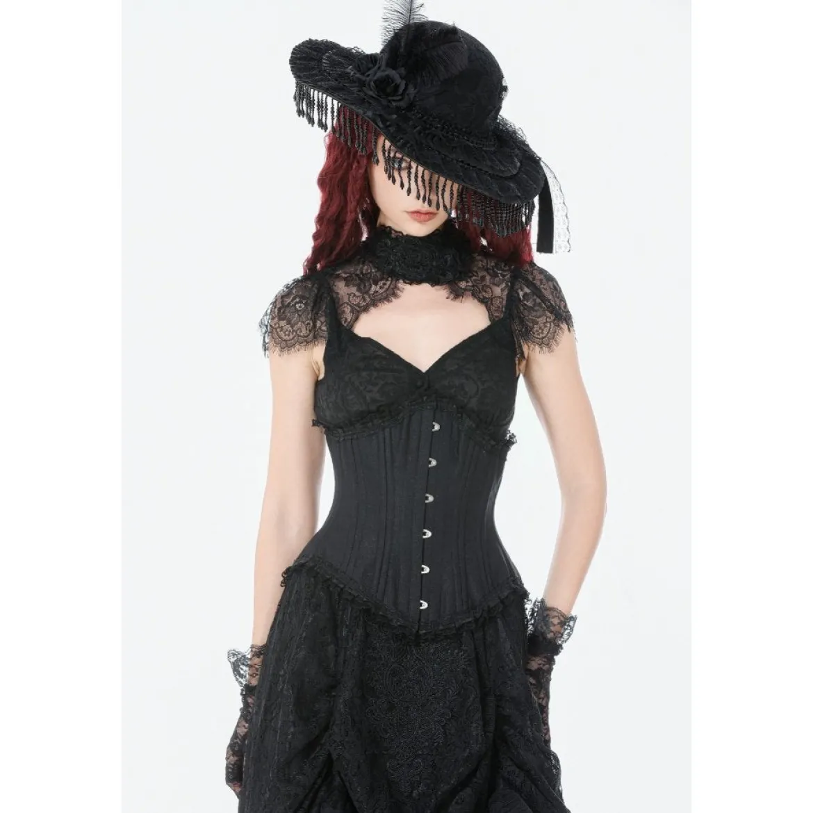 Dark In Love Metal Boned - Underbust korsetti