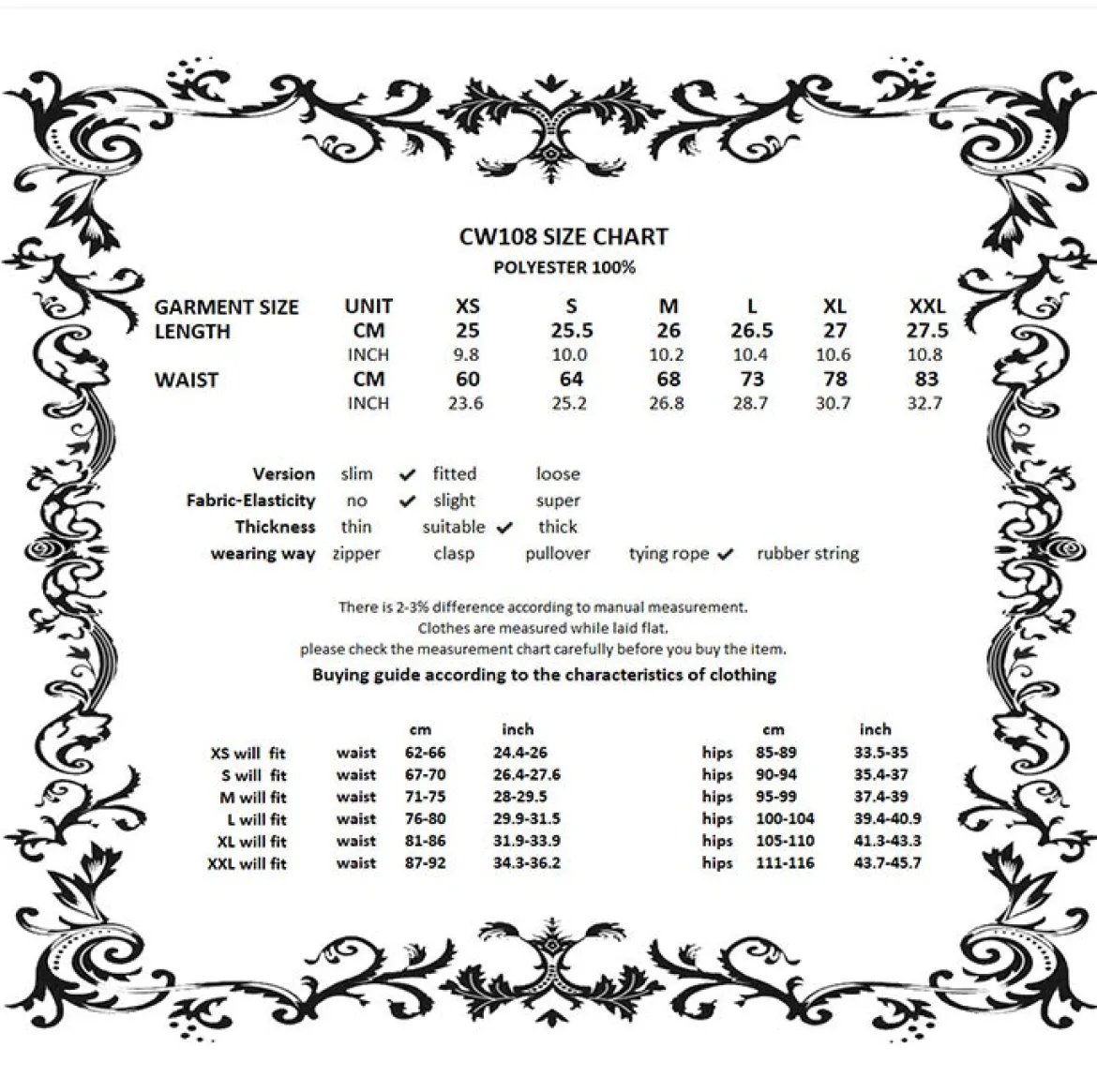Dark In Love Metal Boned - vyötärökorsetti