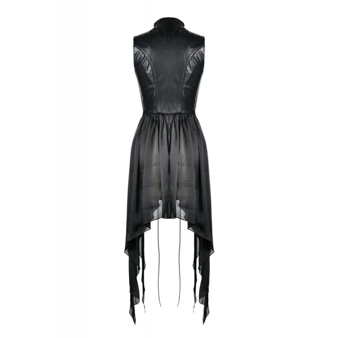 Dark In Love Punk Asymmetric Chiffon – Liivi