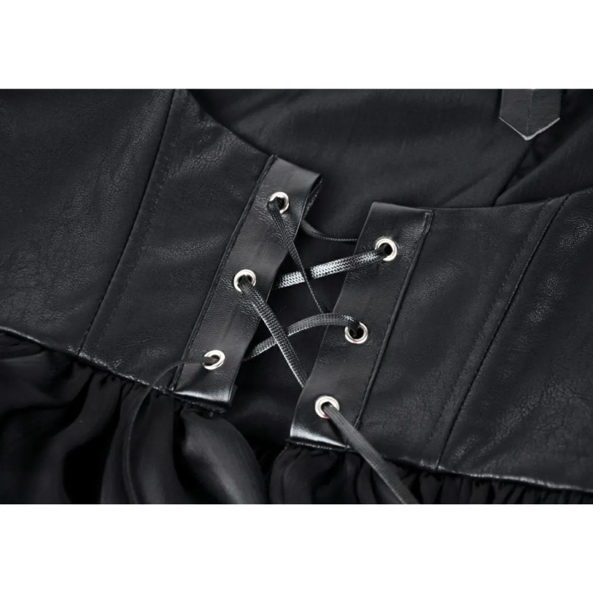 Dark In Love Punk Asymmetric Chiffon – Liivi