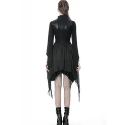 Dark In Love Punk Asymmetric Chiffon – Liivi