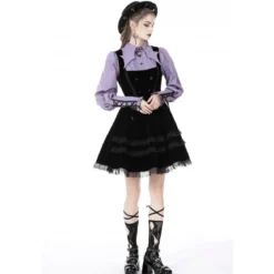 Dark In Love Purple Witch - Kauluspaita