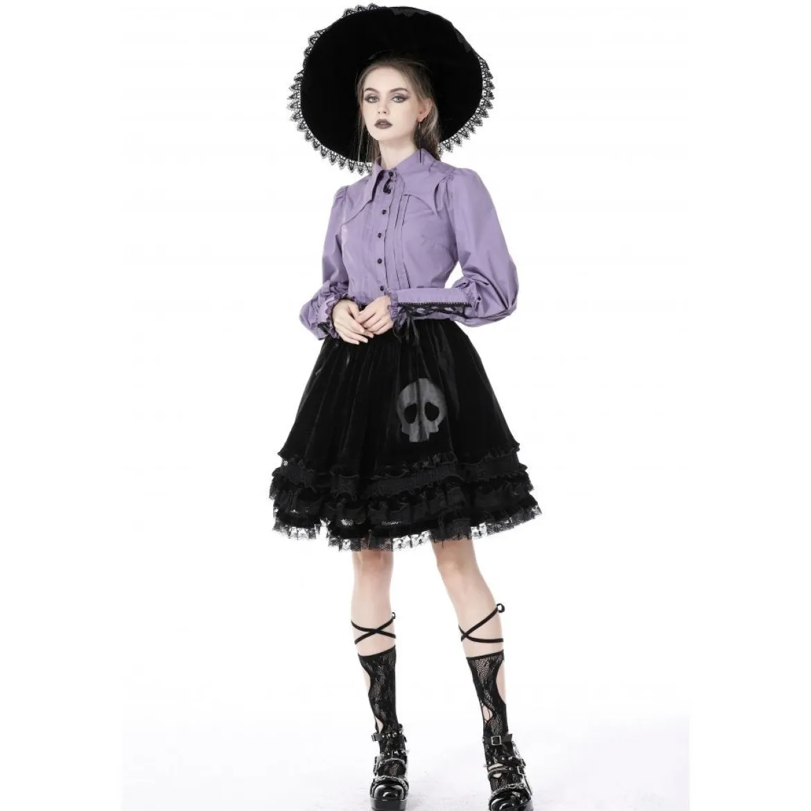Dark In Love Purple Witch - Kauluspaita