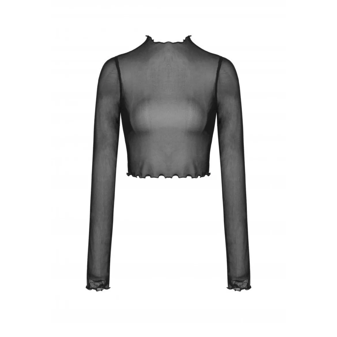 Dark in Love Transparent High Neck - Mesh paita