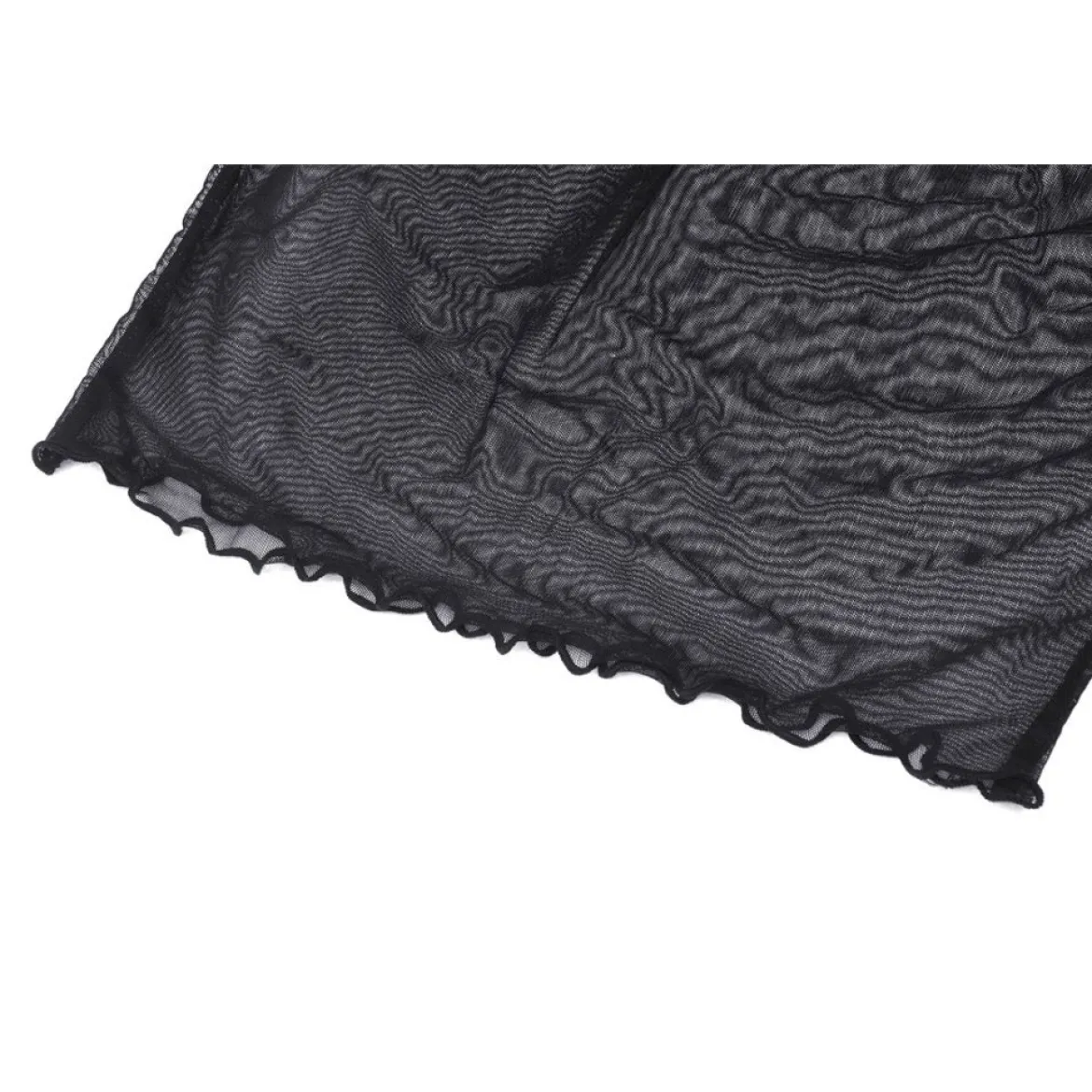 Dark in Love Transparent High Neck - Mesh paita