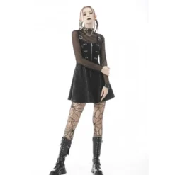 Dark in Love Transparent High Neck - Mesh paita