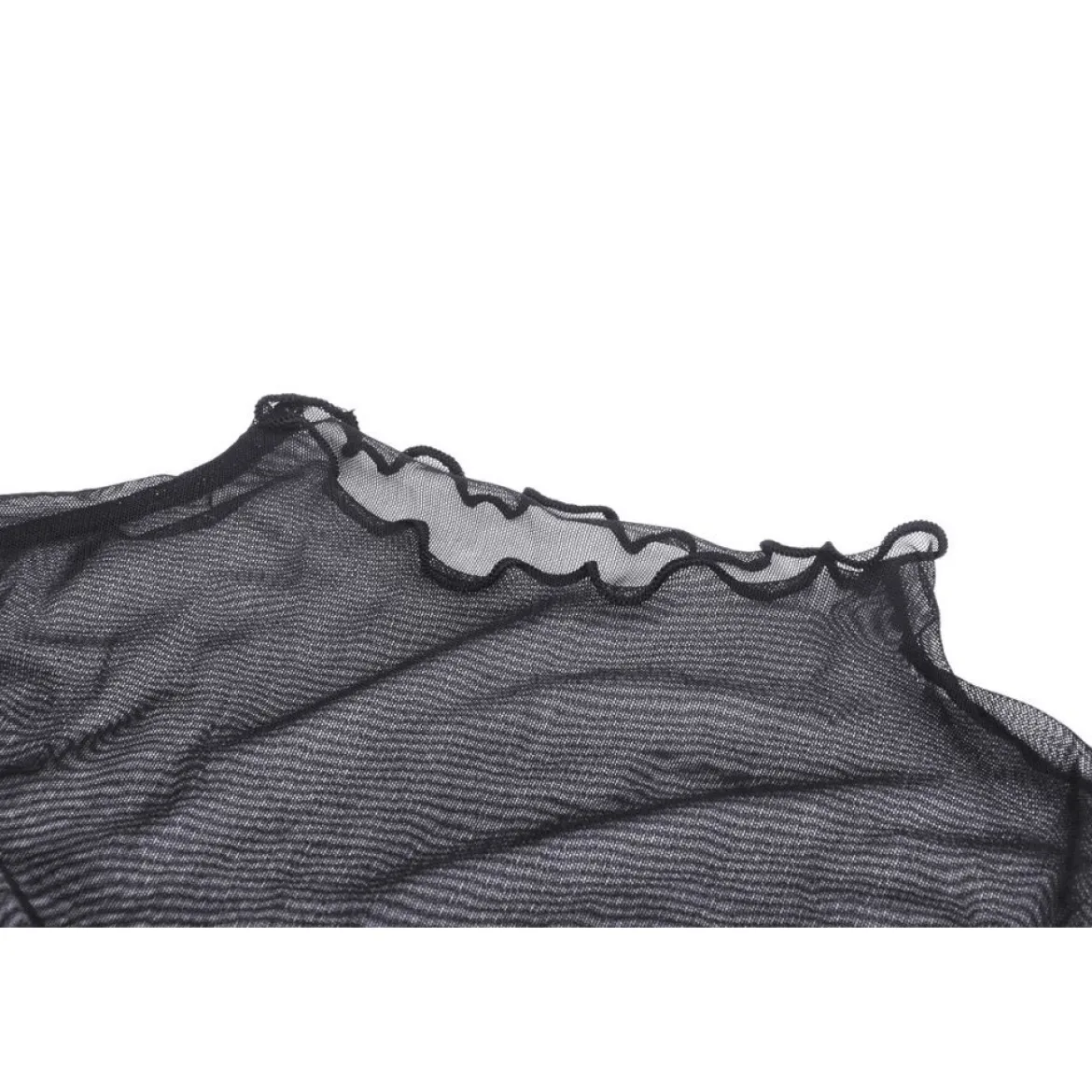Dark in Love Transparent High Neck - Mesh paita