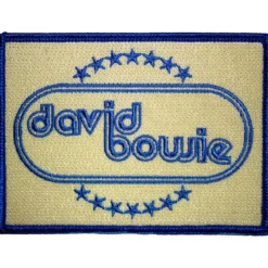 David Bowie: Oval and Stars -Kangasmerkki