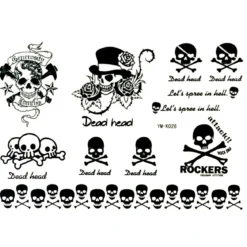 Dead Head - siirtotatuointi