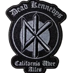 Dead Kennedys California Uber Alles B&W -Kangasmerkki