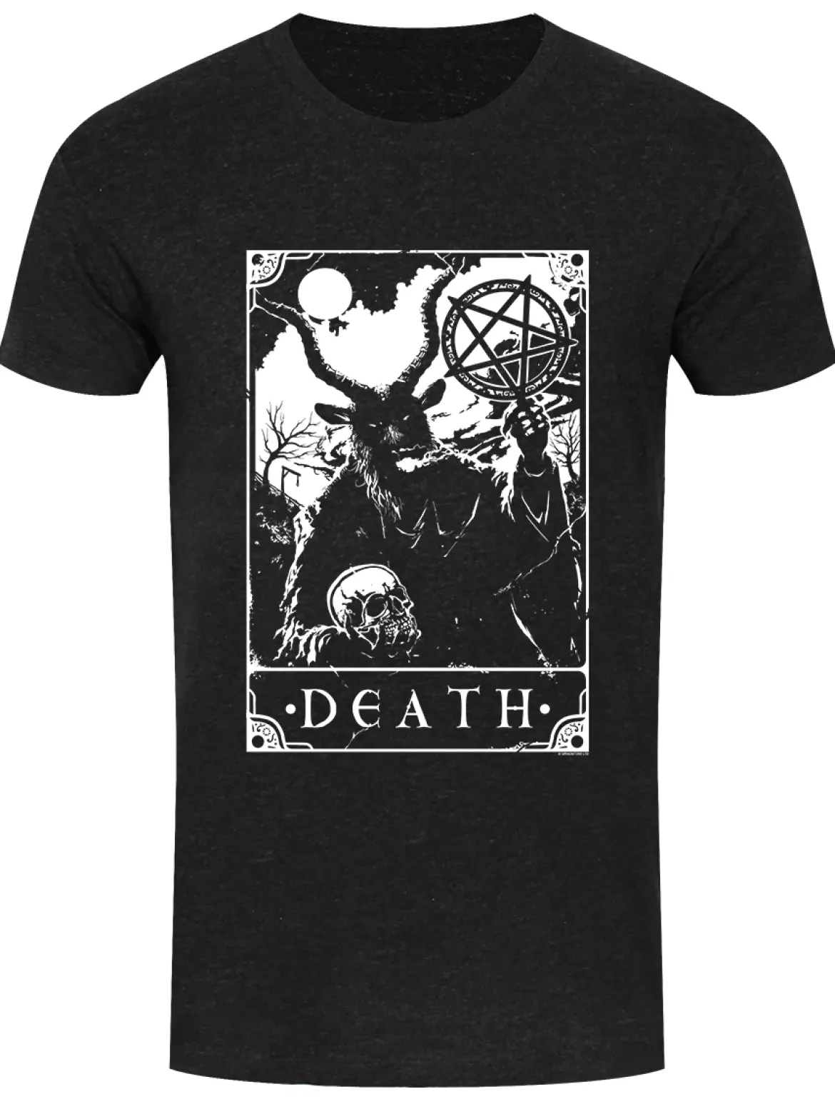 Deadly Tarot: Death - t-paita