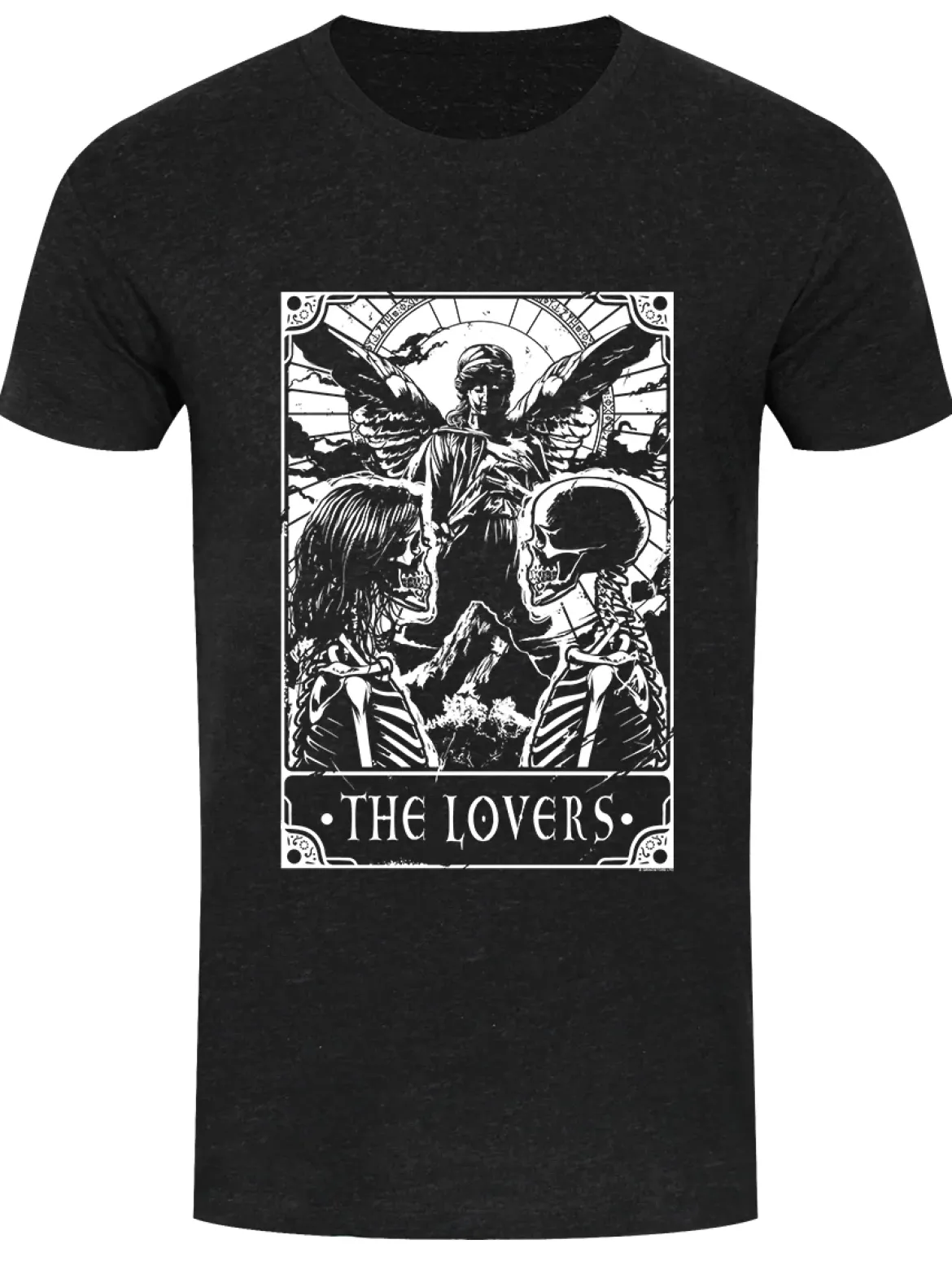 Deadly Tarot: The Lovers - t-paita